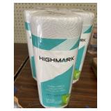 9 rolls Highmark Paper Towels. 2ply. 85 sheets /