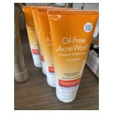 4ct. Neutrogena Acne Wash.  6.7oz each