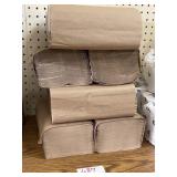 8ct. Brown Folded Paper Towel.