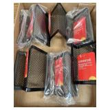 6 mesh metal. Business Card Holders.