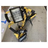 Mounted Trouble lights on stand.