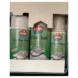 KIWI golf shoe cleaner kit. In tin.
