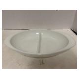 Divided Pyrex 1.5 quart serving dish.  Classic