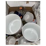 Lot of Glassware. Mugs.