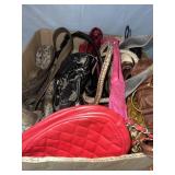 Large lot of purses. Big variety