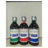 3 Cnt McCormick Culinary Food Coloring