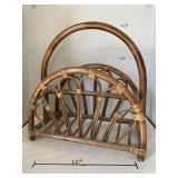 Woven Basket and adjustable "Care" Cane