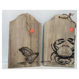 Kitchen Decor Cutting Board Set of 2