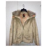 XL Suede? Fur Womens Coat