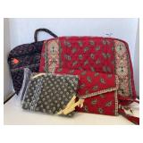 Vera Bradley Picture Frame and Purses