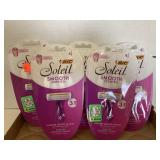 4 Ct. Lavender Scented Smooth Razors Womens