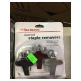 Office Depot Assorted Staple Removers