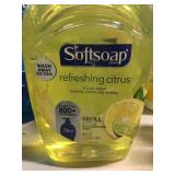 Qty 2 Bottles Softsoap Refreshing Citrus Hand