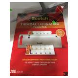 Scotch Thermal Laminating Pouches