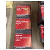 3 Boxes Office Depot Transparent Tape