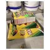 Crayons and Markers