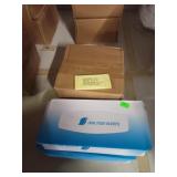 2 Boxes Facial Tissue  & 1 Box Small Bars of Soap