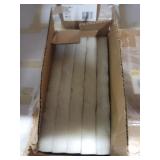 Box of 5 White Utility Pads