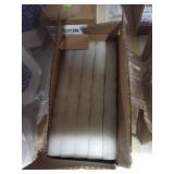 Box of 5 White Utility Pads