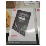 15 Cnt Thermal Laminating Pouches 11 x 17 Inches