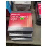 3 Cnt Transparent Tape 1 Inch x 2592 Inch