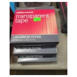 3 Cnt Transparent Tape 1 Inch x 2592 Inch