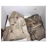 XL Camouflage Jacket and Overalls