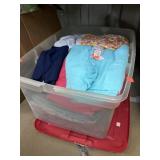 Tote w\Lid Fabric Varieties