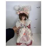 Vntg. Porcelain Doll