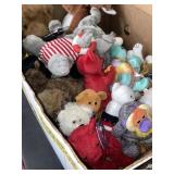 LG. Box of Stuffed Animal Variety