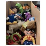 LG. Box of Stuffed Animal Variety