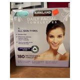 Kirkland Daily Facial Towelettes. 180 pre