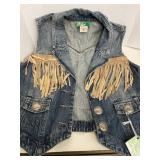 Designs by Darla Western Style Vest. Size 14.