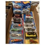 15 mostly Hot Wheels Collectable cars. In pkgs.