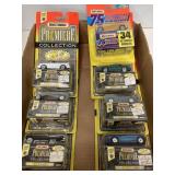 7 Match Box Collectable cars. In pkgs.