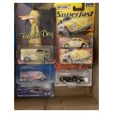 5 MatchBox & Hot Wheels Collectable cars. In