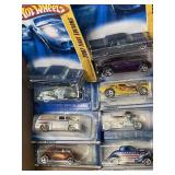 9 Collectable Hot Wheels cars. Incl 2 - 2007