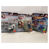 3 Starting Line Up.  Winners Circle. Figures.