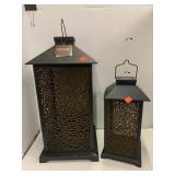 2 Holiday Home decorative lanterns
