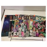 8 Marvel Comics and 1 DC comic