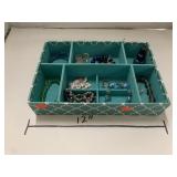 Approx 9 pieces of Jewelry and 1 nail polish