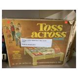 1970 vintage Ideal Toys Toss Across game in
