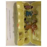 Vintage Richelieu Faux rhinestone post earrings