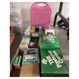 Lot of Screws & Nails & Pink Tool Set (Minus