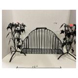 3 pc Black Wire Set/Decor