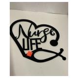 Metal Nurse Life Sign