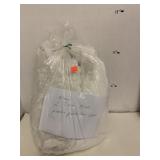 2 twin size plastic protection covers