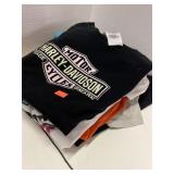 Lot of 8 Ladies T-Shirts Harley  & Biker Event S