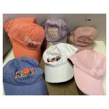 7 Brand New Ladies Baseball Caps