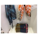 2 Scarves & 1 blanket shawl/48in Square